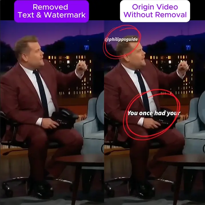 Remove logo from video demonstration